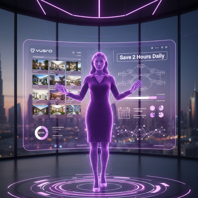 Yusro holographic dashboard